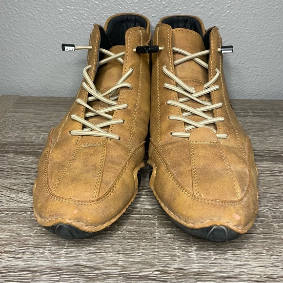 Dbeck Australian Tan Boxing Shoes Woman’s 41 Suede Chukka Boots - Picture 2 of 16